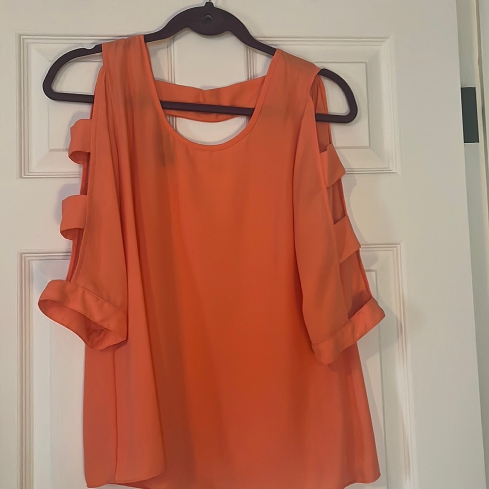Coral blouse size M
